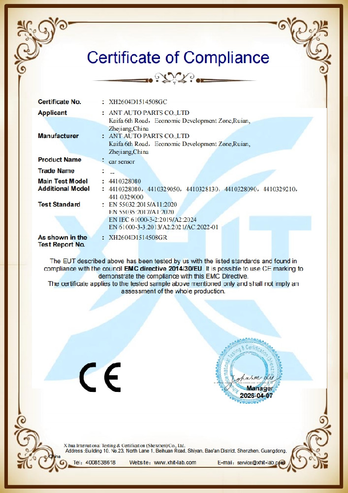 Certificado EMC